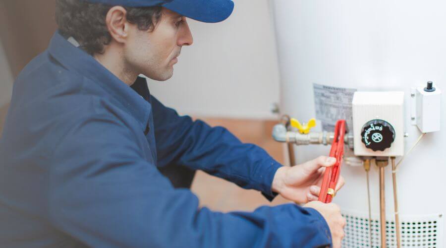 Professional water heater repair in Peru, VT